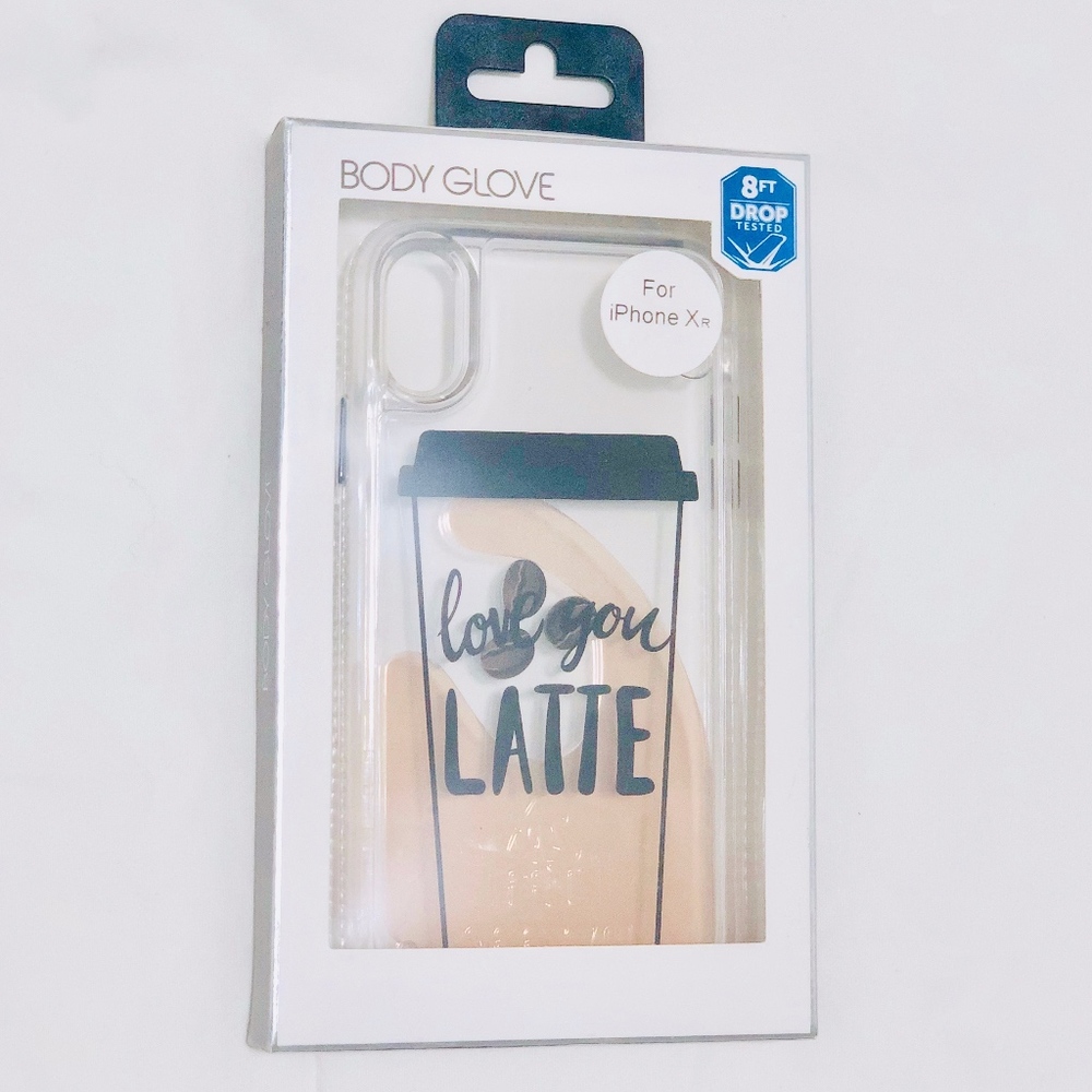 NEW Body Glove Love You Latte iPhone XR Case